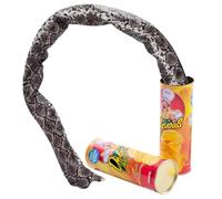 2 Pack Scary Snake Prank Fun Toys Funny Chip Can Bouncing Surprise Prank Props for April Fool's Day Mardi Gras Halloween Horror Party Decoration Supplies