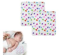 2 Pack Scent Bonding NICU Bonding Squares for Infant Preemie and Parent Bonding NICU Bonding Hearts Mother's Scent Baby Bonding NICU Gifts
