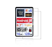 (2 Pack) Screen protector for BNCF Tablet Bpad mini SE 8.7Inch newest Tablet, yystao Tempered Glass Film compatible with BNCF Bpad mini SE - Durable，Anti-Scratch, Touch-Sensitive, Anti-Fingerprint