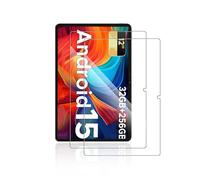 2 Pack Screen protector for DOOGEE TAB E3+ Tablet 12 inch, yystao Tempered Glass Film compatible with DOOGEE TAB E3+, 9H Hardness，Anti-Scratch, Touch-Sensitive, HD Clear