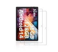 2 Pack Screen protector for FLYCOAY Y121-EEA Tablet 10 inch, yystao Tempered Glass Film compatible with FLYCOAY Tablet Y121-EEA, 9H Hardness，Anti-Scratch, Touch-Sensitive, HD Clear