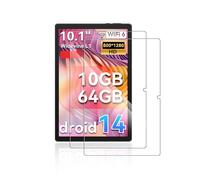 2 Pack Screen protector for Freeski A10BK Tablet 10 inch 2025, yystao Tempered Glass Film compatible with Freeski Tablet A10BK, 9H Hardness，Anti-Scratch, Touch-Sensitive, Anti-Bubble, HD Clear