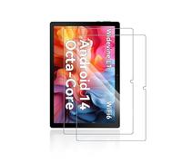 2 Pack Screen protector for Freeski UKA10L02/Freeski FSKA1000 Tablet 10 inch, yystao Tempered Glass Film, 9H Hardness，Anti-Scratch, Touch-Sensitive, HD Clear