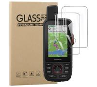 2 PACK Screen Protector for Garmin GPSMAP 67/679/67i/66i/66s/66st/66sr，Not Glass Scratchproof,Bubble Free ,Easy Installation,HD Fingerprint Unlock Full Coverage Flexible TPU Screen Protector Film