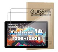 [2 Pack]Screen Protector for Hasskya Android Tablet/Hasskya K70 Tempered Glass,Ultra Resistant,Anti Fingerprints,HD Clear,No Bubbles,9H Hardness Protector Film Tempered Glass Film,Transparent