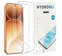 2 PACK Screen Protector for Honor 600 5G/Honor 600 Pro,Not Glass Scratchproof,Bubble Free,Easy Installation,HD Fingerprint Unlock Full Coverage Flexible TPU Screen Protector Film,Transparent