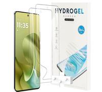 2 PACK Screen Protector for Motorola Moto G86/Moto G86 Power，Not Glass Scratchproof,Bubble Free ,Easy Installation,HD Fingerprint Unlock Full Coverage Flexible TPU Screen Protector Film,Transparent