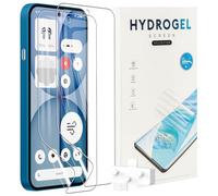 2 PACK Screen Protector for Nothing Phone 4a/Phone 4a Pro,Not Glass Scratchproof,Bubble Free,Easy Installation,HD Fingerprint Unlock Full Coverage Flexible TPU Screen Protector Film,Transparent