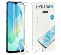 2 PACK Screen Protector for Samsung Galaxy A17/Galaxy A16 5G,Not Glass Scratchproof,Bubble Free ,Easy Installation,HD Fingerprint Unlock Full Coverage Flexible TPU Screen Protector Film,Transparent