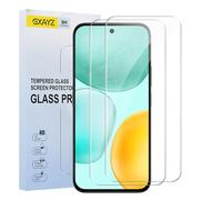 [2 Pack] Screen Protector Tempered Glass for HONOR X6c,Fingerprint ID Compatible,3D Curved,Scratch Resistant,Easy Installation,9H Hardness (HONOR X6c 3D2)