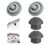 2 Pack Sealing Rings Pressure Cooker for WMF Perfect & Perfect Plus Spare Parts, Rubber Ring Sealing Ring (Ø 22 cm) and Cooking Signal, Silicone Spare Part, Compatible with 2.5 L 3 L 4.5 (4 pieces)