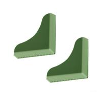 2-Pack Seamless Single-Piece Silicone Shower For Splash Guard for Bathtub and Shower Corner For Splash Control