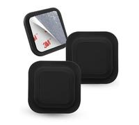 2 pack Self-adhesive Silicone Case For UGREEN FineTrack Mini 2 Anti-Loss Tracker, daunke Full Protection Cover (suitable for Elderly, Backpack,Kids) Scratch-Resistant, black