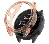 [2-Pack] Senter Case Cover for Garmin Forerunner 165 case,Soft TPU Protective Case Compatible with Garmin Forerunner 165 Music Smart Watch