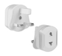 2 Pack Shaver Adapter Plug UK, Electric Toothbrush Adapter Plug UK, Toothbrush Adapter Plug UK, Bathroom Plug Adaptor UK, Plug for Toothbrush Charger UK