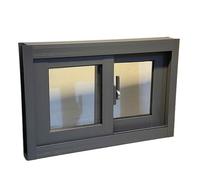 2 Pack Shed Windows, Flush Mount Household Windows, Small Sliding Windows, Sliding Windows for Chicken Coop, Shed, Garage, Playhouse, Barn,Greenhouse(400 * 400mm/15.7 * 15.7in)