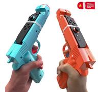 2 Pack Shooting Game Gun Controller for Nintendo Switch 2 Joycon,Gun Hand Grip Motion Controller with Switch 2 Shooter Hunting Games for Resident Evil,Splatoon,Big Buck Hunter & More -Not for Switch 1