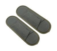 2 Pack Shoulder Strap Pad,Bag Shoulder Pad,Tactical Vest Shoulder Strap Pads,Bag Cushion Pad,Plate Carrier Shoulder Pads,Rucksack Backpack Waist Strap Pading,for Travel Outdoor Sports Bags (Green)