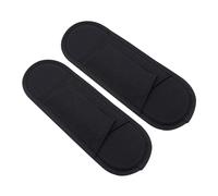 2 Pack Shoulder Strap Pad,Tactical Vest Shoulder Pads,Bag Cushion Pad,Plate Carrier Shoulder Pads,Backpack Strap Pads,Breathable Universal Bags Accessories for Travel Outdoor Sports Vests Bags (Black)