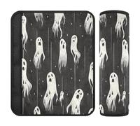 2 pack shoulder strap Prevents Seat Belt from Digging Into Your Neck Poltergeist Hanging Ghosts Hallween seatbelt cover pad for Most Cars 10x7.7 in
