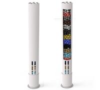 2 Pack Shower Filter Cartridge, JNILE 15 Stage Replacement Shower Filter for Hard Water, High Output Universal Replacement Filter Cartridge, Remove Chlorine Heavy Metals and Sediments