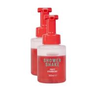 (2 Pack) Shower Shake 300ml - Fruity Strawberry - Fun To Use, Smells Amazing, And Leaves Your Skin Feeling Super Soft - Juicy Strawberry Scent