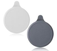 2 Pack Silicone Bathtub Stopper, 6" Drain Stopper, Kitchen Sink Drain Plug, Universal Shower Drain Tub Stopper, for Bathroom Sink Kitchenr