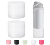 2-Pack Silicone Boot for Owala 24 oz Water Bottles, Boots for Owala Protective Sleeve Anti-Slip Rubber Bottom, Compatible with FreeSip/Twist/Flip Stainless Steel Bottles 24 oz Accessories,BPA Free