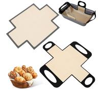 2 Pack Silicone Bread Loaf Pan Liner,Nonstick and Reusable Loaf Tin Liners with 4 Handles, Non-Stick Baking Mat & Easy to Clean Dough Transfer Tool for Baking Sourdough Toast Bread, Dishwasher Safe