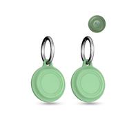 2 pack Silicone Case For Motorola Moto Tag Anti-Loss Tracker,daunke Full Protection Cover(suitable for Elderly,Pets,Backpack,Luggage,Kids,Keys) Scratch-Resistant,Green