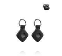2 Pack,Silicone Case for Tile Life360 Mate 2024 - Shockproof, Signal-Compatible, and Easy-to-Remove Cover for Location Finder - Durable, Eco-Friendly, and Anti-Lost Design,Black