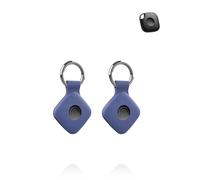 2 Pack,Silicone Case for Tile Life360 Mate 2024 - Shockproof, Signal-Compatible, and Easy-to-Remove Cover for Location Finder - Durable, Eco-Friendly, and Anti-Lost Design,Blue