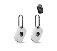 2 pack Silicone Case for Tile Life360 Pro Anti-Loss Tracker,daunke Full Protective Cover for Cat & Pet Collars(suitable for Elderly,Backpack,Luggage,Kids,Keys) Scratch-Resistant,Purple