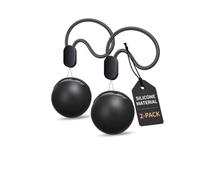 2 pack Silicone Case For UGREEN FineTrack2 Anti-Loss Tracker,daunke Full Protection Cover(suitable for Elderly,Pets,Backpack,Luggage,Kids,Keys) Scratch-Resistant,Black