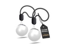 2 pack Silicone Case For UGREEN FineTrack2 Anti-Loss Tracker,daunke Full Protection Cover(suitable for Elderly,Pets,Backpack,Luggage,Kids,Keys) Scratch-Resistant,White