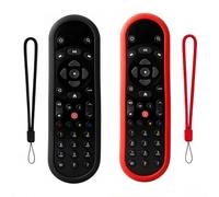 [2 Pack] Silicone Cover Case for Original SKY Q Voice Control Remotes (Touch & Non-Touch), SKY137, Glass & Stream TV Remote - Protective Silicone Sleeve with Lanyard