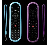 [2 Pack] Silicone Cover Case for Original SKY Q Voice Control Remotes (Touch & Non-Touch), SKY138, Glass & Stream TV Remote - Protective Silicone Sleeve with Lanyard