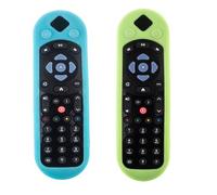 2 Pack Silicone Cover for Sky Q Voice Remote Control SKY135, Sky Q Touch and Non-Touch Remote Control Case Holder Protector with Anti-Lost Lanyard