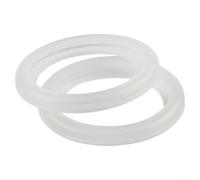 2 Pack Silicone Group Head Seal Gasket For Breville Espresso Machines 800ES BES230 ESP6 ESP8 EM3500 50Mm High Temp Resistant Replacement Part For Coffee