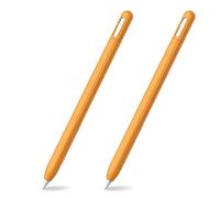 2 Pack Silicone Holder for Pencils Full Body Protective Stylus Pen Non-Slip Surface Silicone Case for Pencil
