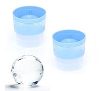 2 Pack Silicone Ice Cube Tray Ice Cube Moulds Reusable Silicone Ice Cube Moulds Small Ice Cube Tray for Freezer Mini Ice Cube Trays Reusable Ice Cubes Ice Buckets Small Ice Maker