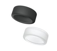 2 Pack Silicone Ring Protector, One Size Flexible Soft Ring Protective Cover, Anti-Knock Anti-Scratch Ring Guard for Daily Wear, Sports & Workplace Precious Ring Protection