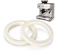 2 Pack Silicone Steam Ring, 48mm ID 65mm OD Food Grade Group Head Seal Gasket Replacement Compatible with Breville Sage Espresso Machine 878/870/860/840/810/500/450/ Sage 500/870/875/880/810/878