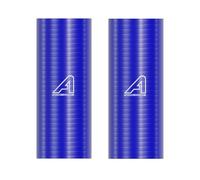 2 Pack Silicone Straight Coupler Hose Blue 51mm (2") ID x 300mm Long