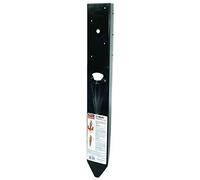 2 Pack Simpson Strong Tie FPBM44E E-Z Mender 4x4 Post Repair Bracket with Black Finish (1 Pair)