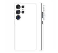 2 Pack Skin Wrap for Samsung Galaxy S25 Ultra, Phone Stickers Protective Film Ultra Thin Vinyl Decal Color Changing Cover for Mobile's Back, Camera, Frame (White)