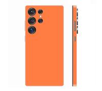 2 Pack Skin Wrap for Samsung Galaxy S25 Ultra, Phone Stickers Protective Film Ultra Thin Vinyl Decal Color Changing Cover for Mobile's Back, Camera, Frame (Orange)