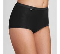 Sloggi Women's Maxi Briefs Basic+ – 2 Pack Cotton – White, Size Large