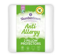 (2 Pack) Slumberdown Anti Allergy Pillow Protector
