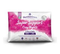 (2 Pack) Slumberdown Cosy Nights Super Support Pillow UK Made